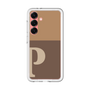 スリムプロテクションプレミアムケース［ オリジナル - initial two tone - P brown ］