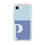 スリムプロテクションプレミアムケース［ オリジナル - initial two tone - P blue ］