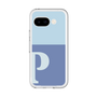スリムプロテクションプレミアムケース［ オリジナル - initial two tone - P blue ］