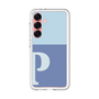 スリムプロテクションプレミアムケース［ オリジナル - initial two tone - P blue ］