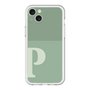 スリムプロテクションプレミアムケース［ オリジナル - initial two tone - P green ］