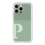 スリムプロテクションプレミアムケース［ オリジナル - initial two tone - P green ］
