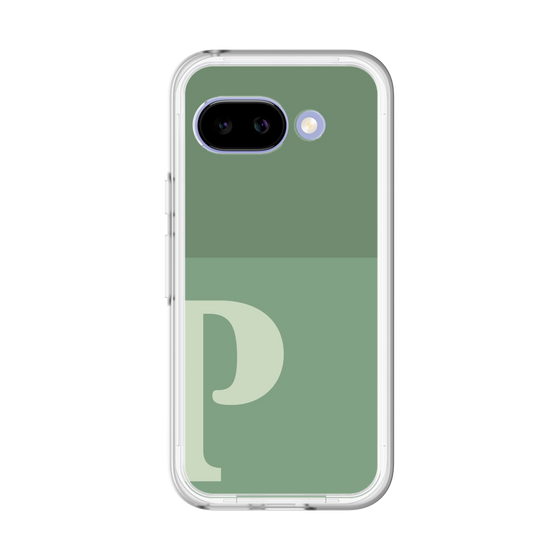 スリムプロテクションプレミアムケース［ オリジナル - initial two tone - P green ］