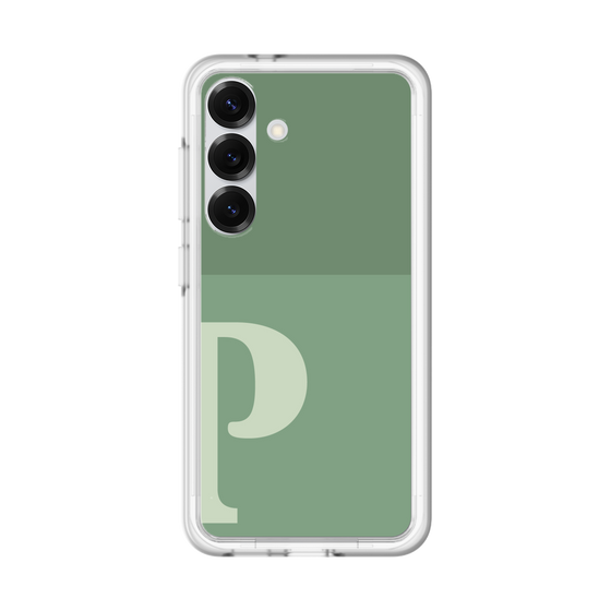 スリムプロテクションプレミアムケース［ オリジナル - initial two tone - P green ］