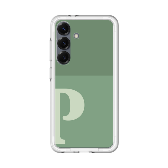 スリムプロテクションプレミアムケース［ オリジナル - initial two tone - P green ］