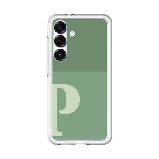 スリムプロテクションプレミアムケース［ オリジナル - initial two tone - P green ］