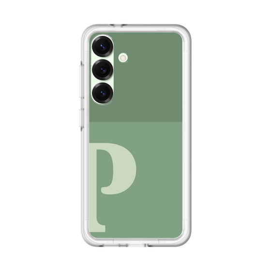 スリムプロテクションプレミアムケース［ オリジナル - initial two tone - P green ］