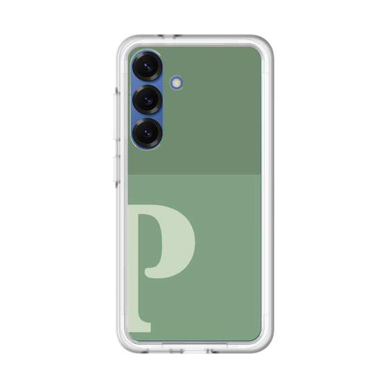スリムプロテクションプレミアムケース［ オリジナル - initial two tone - P green ］