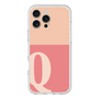 スリムプロテクションプレミアムケース［ オリジナル - initial two tone - Q pink ］