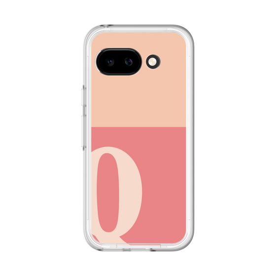 スリムプロテクションプレミアムケース［ オリジナル - initial two tone - Q pink ］
