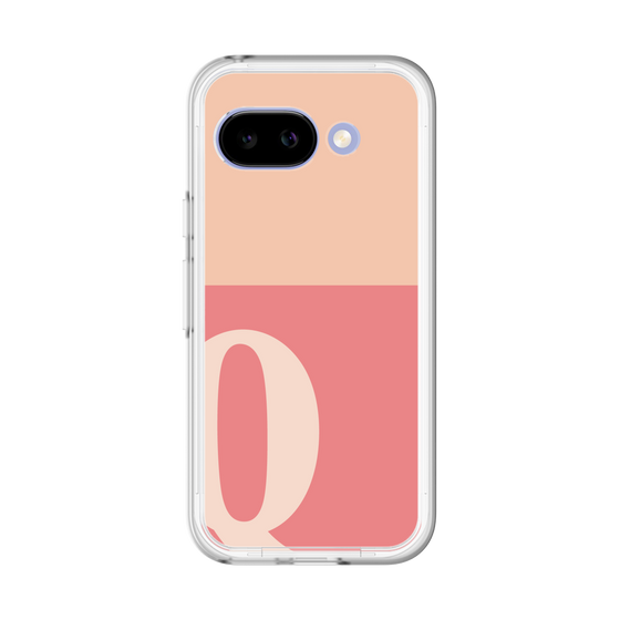 スリムプロテクションプレミアムケース［ オリジナル - initial two tone - Q pink ］