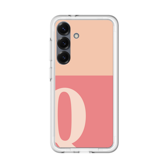 スリムプロテクションプレミアムケース［ オリジナル - initial two tone - Q pink ］