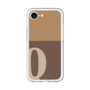 スリムプロテクションプレミアムケース［ オリジナル - initial two tone - Q brown ］