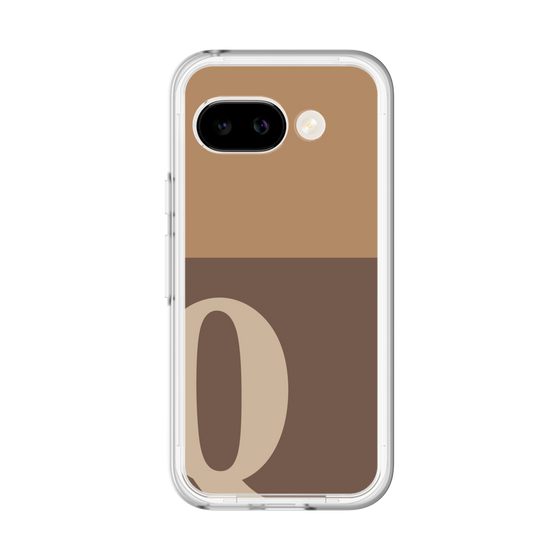 スリムプロテクションプレミアムケース［ オリジナル - initial two tone - Q brown ］