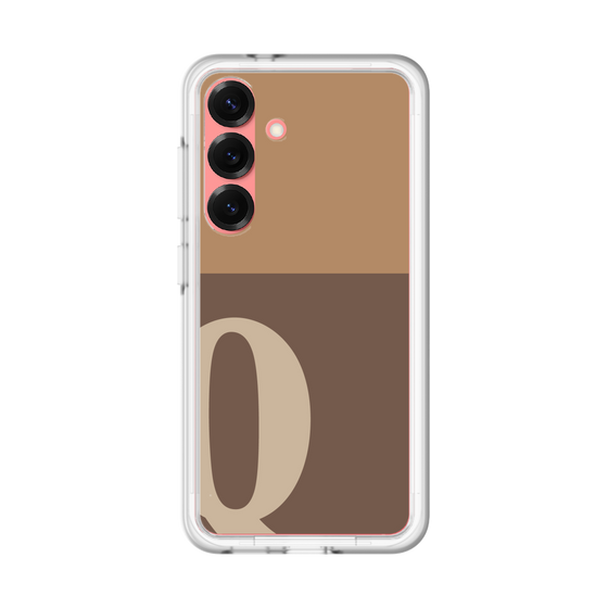 スリムプロテクションプレミアムケース［ オリジナル - initial two tone - Q brown ］