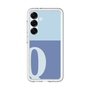スリムプロテクションプレミアムケース［ オリジナル - initial two tone - Q blue ］