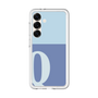 スリムプロテクションプレミアムケース［ オリジナル - initial two tone - Q blue ］
