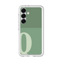 スリムプロテクションプレミアムケース［ オリジナル - initial two tone - Q green ］