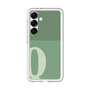 スリムプロテクションプレミアムケース［ オリジナル - initial two tone - Q green ］