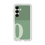 スリムプロテクションプレミアムケース［ オリジナル - initial two tone - Q green ］