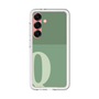 スリムプロテクションプレミアムケース［ オリジナル - initial two tone - Q green ］