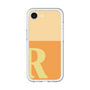 スリムプロテクションプレミアムケース［ オリジナル - initial two tone - R orange ］