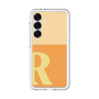 スリムプロテクションプレミアムケース［ オリジナル - initial two tone - R orange ］