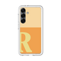 スリムプロテクションプレミアムケース［ オリジナル - initial two tone - R orange ］