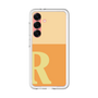 スリムプロテクションプレミアムケース［ オリジナル - initial two tone - R orange ］