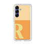スリムプロテクションプレミアムケース［ オリジナル - initial two tone - R orange ］