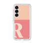 スリムプロテクションプレミアムケース［ オリジナル - initial two tone - R pink ］