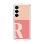 スリムプロテクションプレミアムケース［ オリジナル - initial two tone - R pink ］