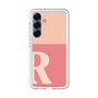 スリムプロテクションプレミアムケース［ オリジナル - initial two tone - R pink ］