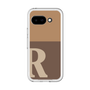 スリムプロテクションプレミアムケース［ オリジナル - initial two tone - R brown ］