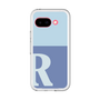 スリムプロテクションプレミアムケース［ オリジナル - initial two tone - R blue ］