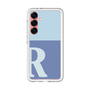 スリムプロテクションプレミアムケース［ オリジナル - initial two tone - R blue ］