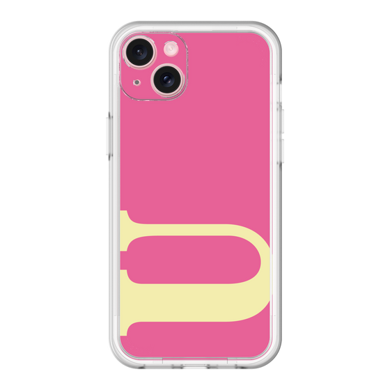 スリムプロテクションプレミアムケース［ オリジナル - initial color - U pink ］
