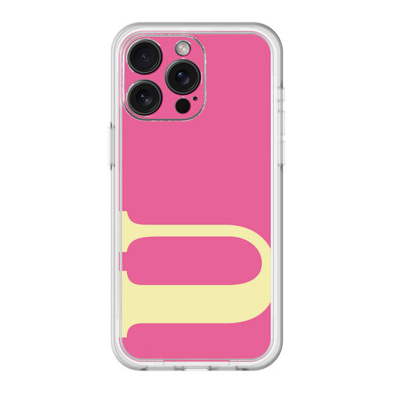スリムプロテクションプレミアムケース［ オリジナル - initial color - U pink ］