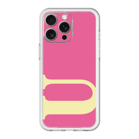 スリムプロテクションプレミアムケース［ オリジナル - initial color - U pink ］