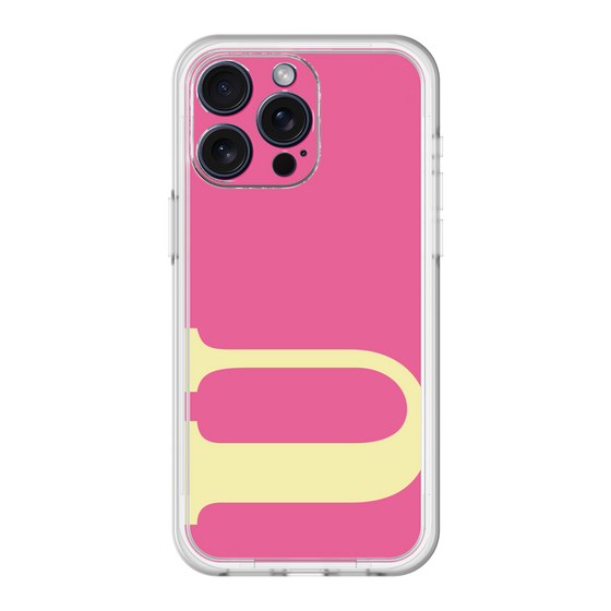 スリムプロテクションプレミアムケース［ オリジナル - initial color - U pink ］