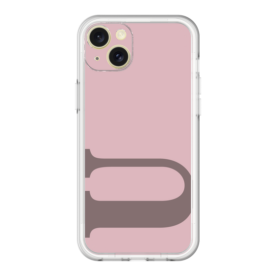 スリムプロテクションプレミアムケース［ オリジナル - initial color - U dusty pink ］