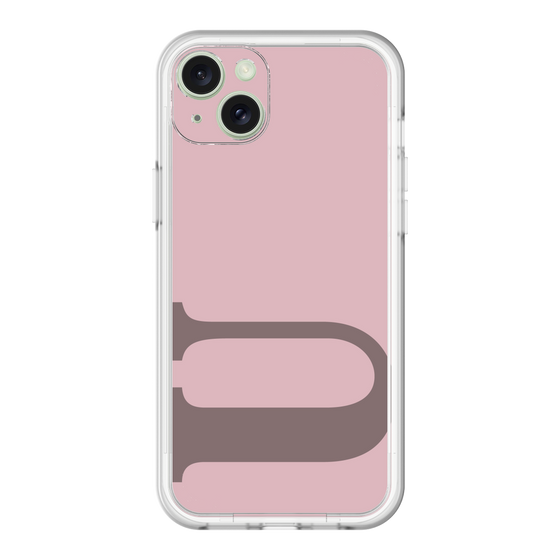 スリムプロテクションプレミアムケース［ オリジナル - initial color - U dusty pink ］