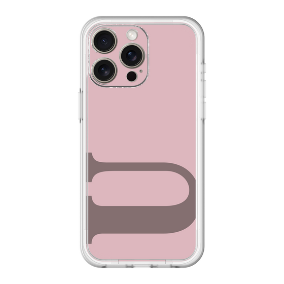 スリムプロテクションプレミアムケース［ オリジナル - initial color - U dusty pink ］