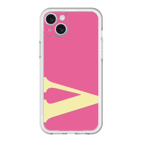 スリムプロテクションプレミアムケース［ オリジナル - initial color - V pink ］