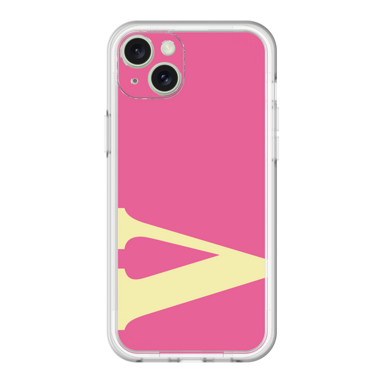 スリムプロテクションプレミアムケース［ オリジナル - initial color - V pink ］