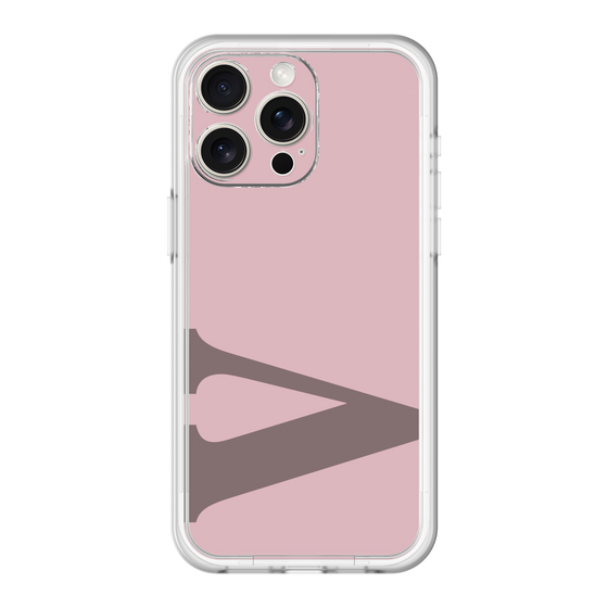 スリムプロテクションプレミアムケース［ オリジナル - initial color - V dusty pink ］