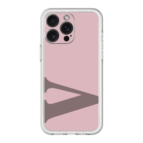 スリムプロテクションプレミアムケース［ オリジナル - initial color - V dusty pink ］