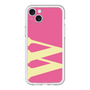 スリムプロテクションプレミアムケース［ オリジナル - initial color - W pink ］