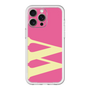 スリムプロテクションプレミアムケース［ オリジナル - initial color - W pink ］