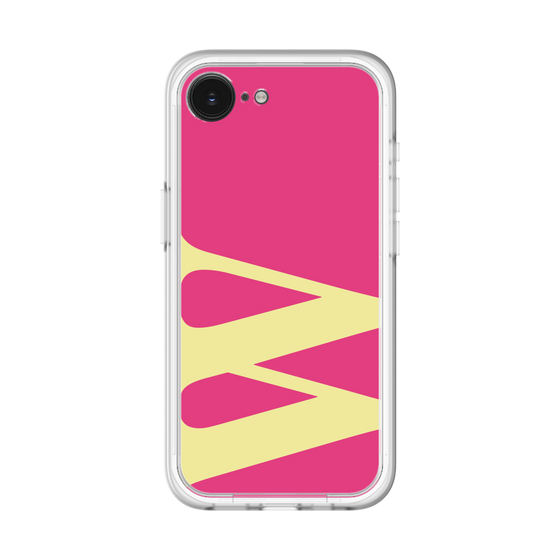 スリムプロテクションプレミアムケース［ オリジナル - initial color - W pink ］